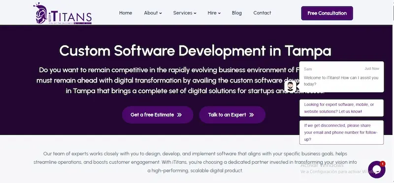 5 mejores empresas de Desarrollo de Software en Tampa Empresa Ititans